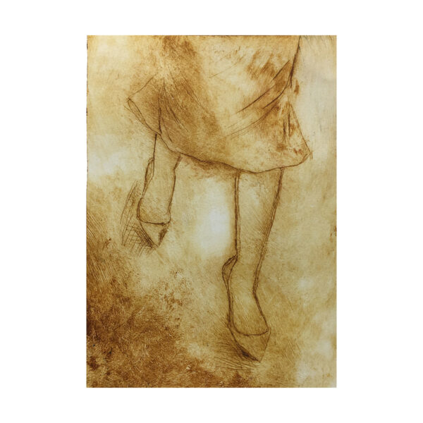 STILETTOS AND PENCIL SKIRT (unframed)